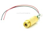 LILLYエレクトロニクス 工業用/ラボレーザー3.0V-3.7Vケーブルで532nmのの50mWのグリーンレーザードットダイオードモジュール