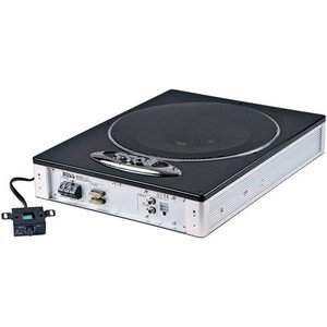 Boss BASS1200 10-Inch Low Profile Amplified Subwoofer with Remote Subwoofer Level Control