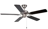Ellington Fans OP42BC5 42 Opus Contemporary Indoor Brushed Chrome Ceiling Fan