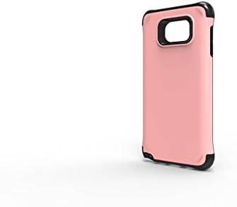 Note 5 Drop Protection Shock-absorption Hybrid Dual Layer Armor Defender Protective Case Cover for Samsung Galaxy Note 5 (Baby Pink)