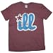 T Philadelphia Maroon ILL Distressed T Philadelphia Maroon ILL Distressed