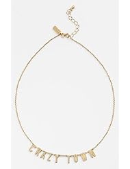kate spade new york "Say Yes" Crazy Town Necklace, 16"
