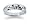0.32 ctw. Woman's Round Diamond Wedding Band in 14K White Gold