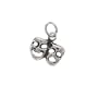 Sterling Silver Charm Theater Comedy Tragedy Mask 8mm