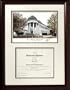 Scholar American Eagles NCAA 18" x 24" Framed Limited Edition Lithograph with Diploma Opening