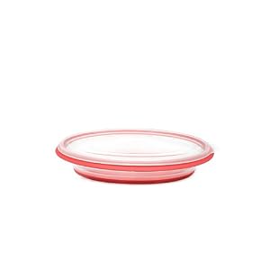 FoldTuk 4 Cup Oval Collapsible Bakeware and Storage Container, Red by FoldTuk Kitchenware