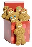 Geoff & Drew's Signature Red Box of 6 Gingerbread Men Cookies