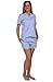 Del Rossa Junior's 100% Cotton Short Sleeve Button Down Pj Set with Pajama Shorts