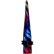 0 Gauge Multi Color Animal Print Acrylic Ear Taper