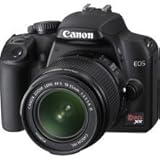22 Piece All Inclusive Kit with Canon EOS Rebel XS 1000D Black SLR 10.1 MP  ....