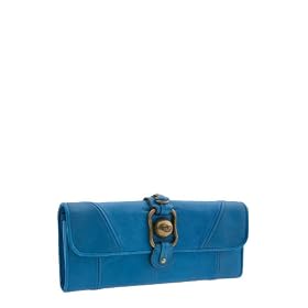 Juicy Couture 'Crown Button' Elongated Clutch Wallet