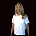 Sporting Goods : Danskin Cotton Stretch Baby Tee
