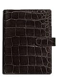 Filofax Alligator Black Pocket Organizer - FF-936019