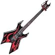 B.C. Rich Kerry King Wartribe 1 Warlock Electric Guitar - Black B.C. Rich Kerry King Wartribe 1 Warlock Electric Guitar - Black