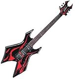 B.C. Rich Kerry King Wartribe 1 Warlock Electric Guitar - Black