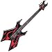 B.C. Rich Kerry King Wartribe 1 Warlock Electric Guitar - Black
