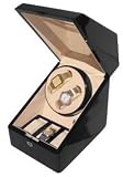 Landmark 12 Functions Full Automatic Watch Winders in Piano Black by WatchWinderStorecom on sale