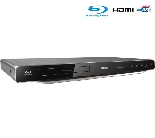 PHILIPS Blu-ray-Player BDP2800 / 12 DivX, USB 2.0, Upscaling Full HD 1080p