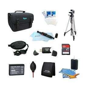 Special Fully Loaded Value Tripod and LP-E10 Battery Kit for Canon EOS Rebel T3