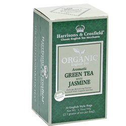 Harrisons & Crosfield - Organic Green Tea with Jasmine 20 tea bag