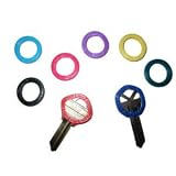 Identification Color Key Rings fit House Key Blank Kwikset KW1 SC1 M1
