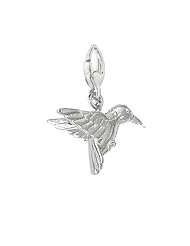 Sterling Silver HUMMINGBIRD Charm