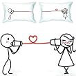 BoldLoft "Say I Love You" Couple Pillowcases-Christmas Gift Ideas for Couples, Romantic Christmas Gifts for Him or for Her