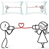 Amazingbaby "Say I Love You" Couple Pillowcases-romantic Valentines Gifts for Couples, Cute Valentines Day Gift Ideas, Goo...