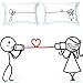 BoldLoft "Say I Love You" Couple Pillowcases-romantic Valentines Gifts for Couples, Cute Valentines Day Gift Ideas, Good Couple Gifts for Valentines, Romantic Anniversary Gifts
