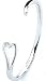 Heart Bangle with 1 Diamond by Hot Diamonds Sterling Silver