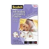 Laminating Sheets, Photo Safe, Two-Sided, 2x3, 5/PK, Clear
