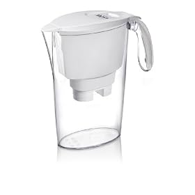 LAICA - Clear Line Water Filter (white / white) with 1 Bi-flux Universal Cartridge