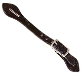 TORY LEATHER Youth Size Western Spur Strap, Dark Oil [Misc.]