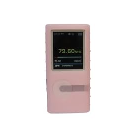 Pink Silicone Skin for Cowon iAudio U5 Series with Armband and Belt Clip