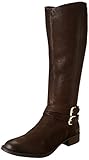 Steve Madden Women's Avilla Engineer Boot, Brown Leather, 8.5 M US