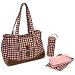 Kalencom Heavenly Dots Weekender Diaper Bag - Pink