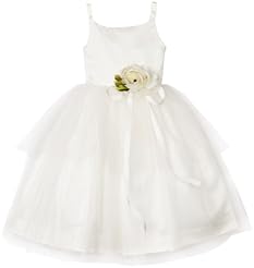 Girls Polyester/Tulle Ballerina Floral Print Sleeveless Applique Party Dress 