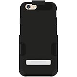 Seidio DILEX Pro Case with Metal Kickstand and Holster Combo for iPhone 6 - Retail Packaging - Black