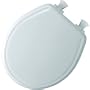 Mayfair 48E2 Slow Close Toilet Round Seat with Lift Off Hinge, White Wood