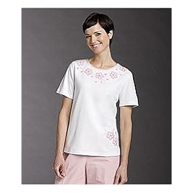 Buy Alfred Dunner Palm Beach Garden Striped Floral Top by Alfred Dunner