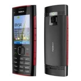 T�l�phones mobiles Nokia X2-00 noir - Rouge