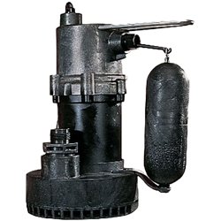 Little Giant 505701 5.5-ASP Submersible Sump/Utility Pump 1/4 Hp 40GPM 25' Cord Automatic