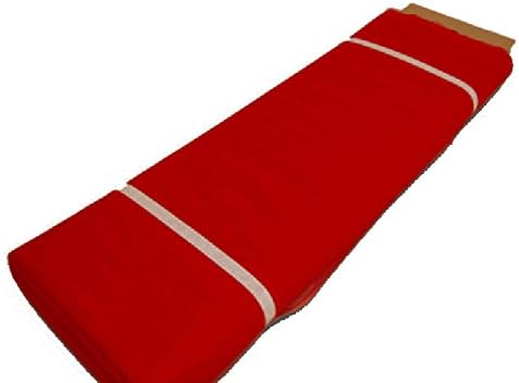 Universal Fabric Nylon Tulle for Wedding Decoration, 54 x 40 Yards, Red