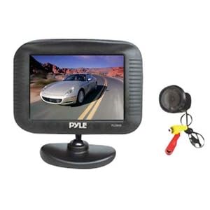 PYLE PLCM35 3.5-Inch TFT LCD Monitor Night Vision Rear View Camera by Pyle