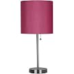 Stick Lamp - Pink Denim