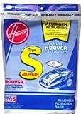Hoover Type S Allergen Canister Vacuum Cleaner Bags, Package of 3