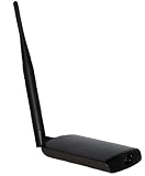 1000mW 1W High Power 802.11b/g G USB Wireless Network WiFi Adapter With 5dBi Screw-On Swivel Rubber Antenna