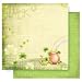 Best Creation Inc - St Patrick Collection - 12 x 12 Double Sided Glitter Paper - Pot O Gold