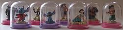 Lilo and Stitch in Domes Capslue Toys Set of 8 vending toys