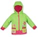 Stephen Joseph Girls 2-6x Flower Rain Coat,Lime Green,4/5
